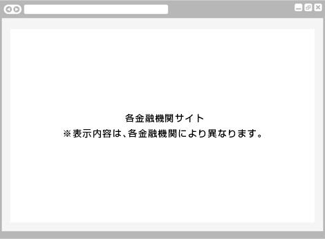口座振替サービス｜7．金融機関サイトでの操作（レスポンシブデザイン）